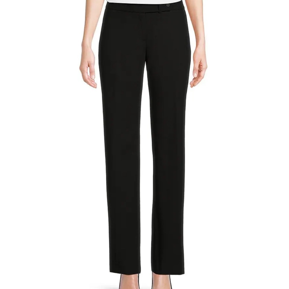 Black Calvin Klein Classic Pants size 8 Petite